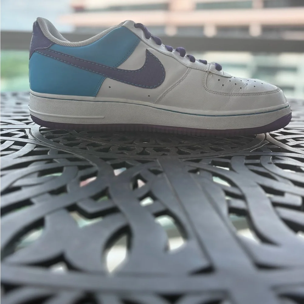 Nike Air Force 1 Samurai ‘07 Laser Blue Vintage Men’s Size 11.5 - Picture 9 of 11